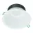 Philips LED downlight Coreline DN142B Aluminium Hvid 11W 1200lm 60D - 830 varm hvid | Udsnit 155mm - IP20 - dæmpbar - Hvid Reflektor - Emergency