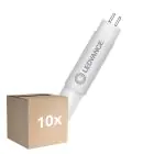 Fordelspakke 10x Ledvance LED Lysrør T5 (Mains AC) High Output 11W 1700lm - 840 Kold Hvid | 55cm - Erstatter 24W