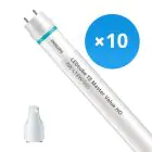 Fordelspakke 10x Philips LED Lysrør T8 MASTER Value (EM/Mains) High Output 8W 1050lm - 865 dagslys | 60cm - erstatter 18W